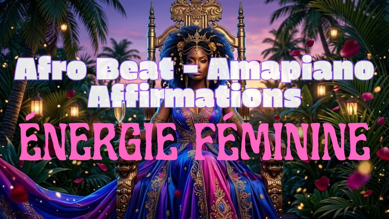 MANIFESTATION + 30 MINUTES | Affirmations Énergie Féminine — Afrobeats & Amapiano