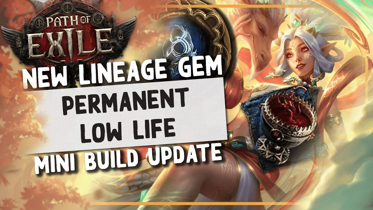 PoE 2 | We just got a MASSIVE Buff: Permanent Low Life with Atziri's Communion