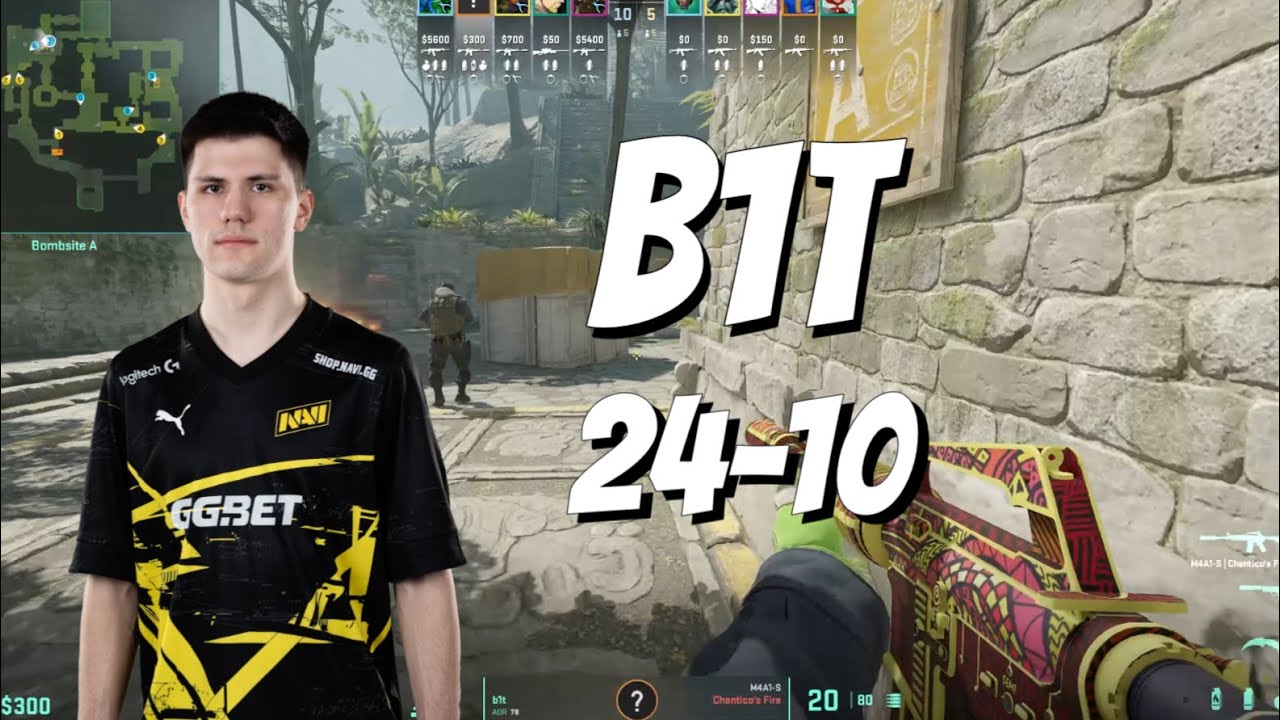 CS2 POV |  Navi【b1t】 (24-10) (Ancient | FACEIT Ranked Mar 14, 2024