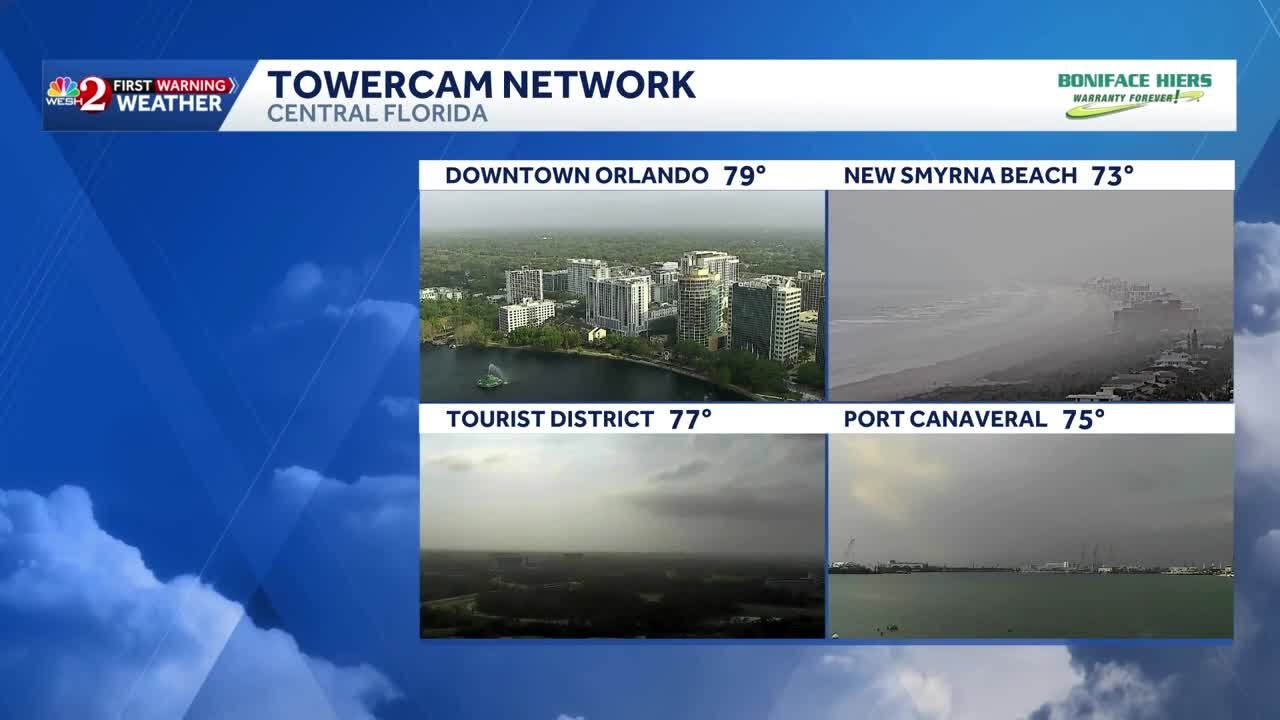 Rainy few days expected in Central Florida