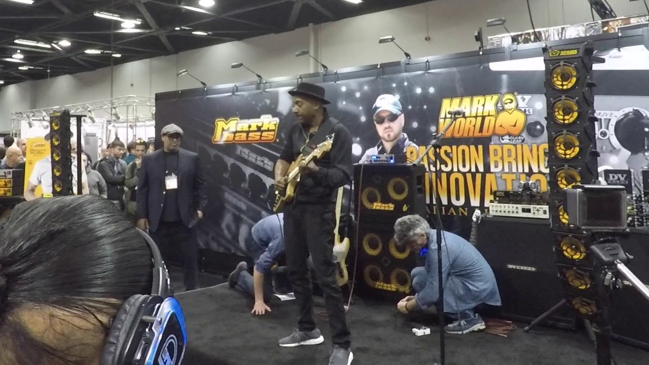 Marcus Miller live@NAMM Show 2018