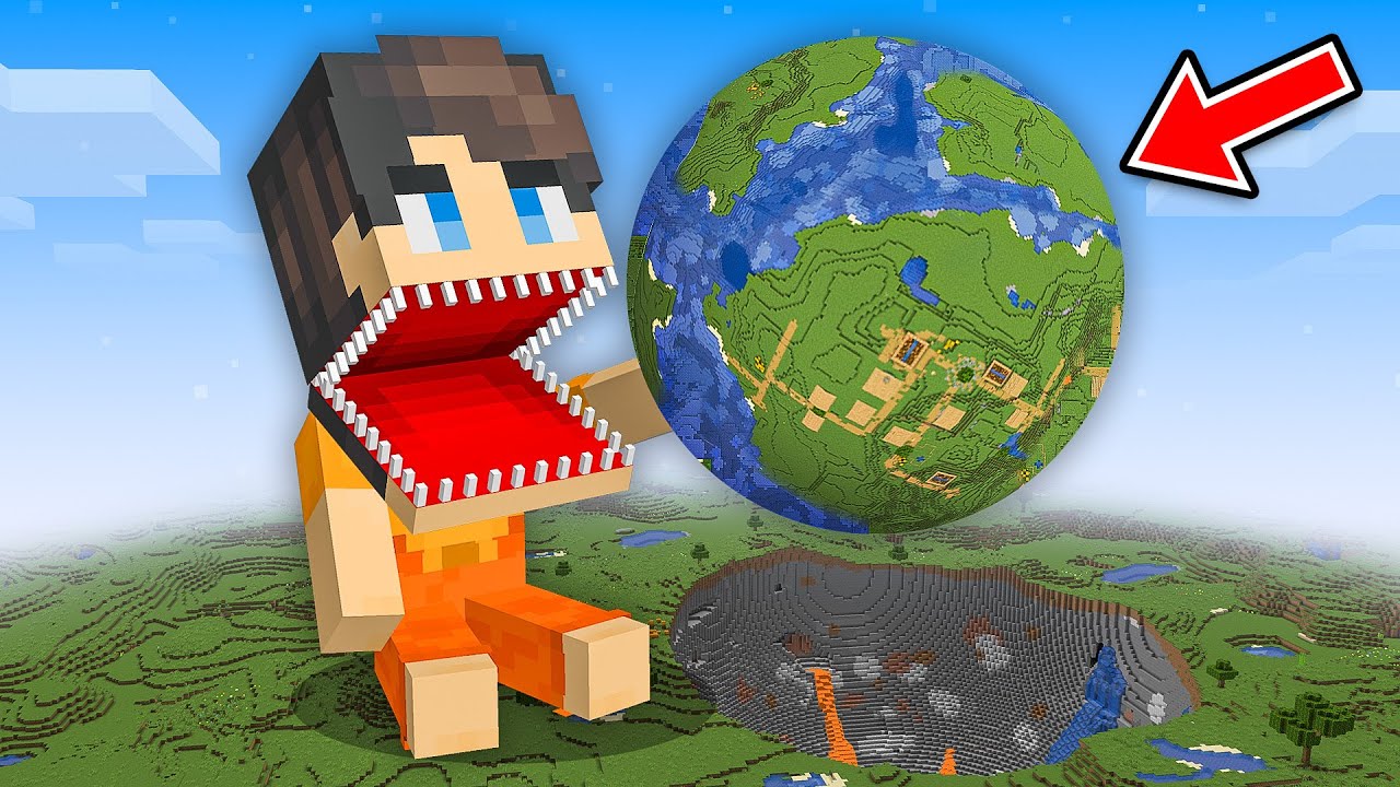 Minecraft, But I Ate The World