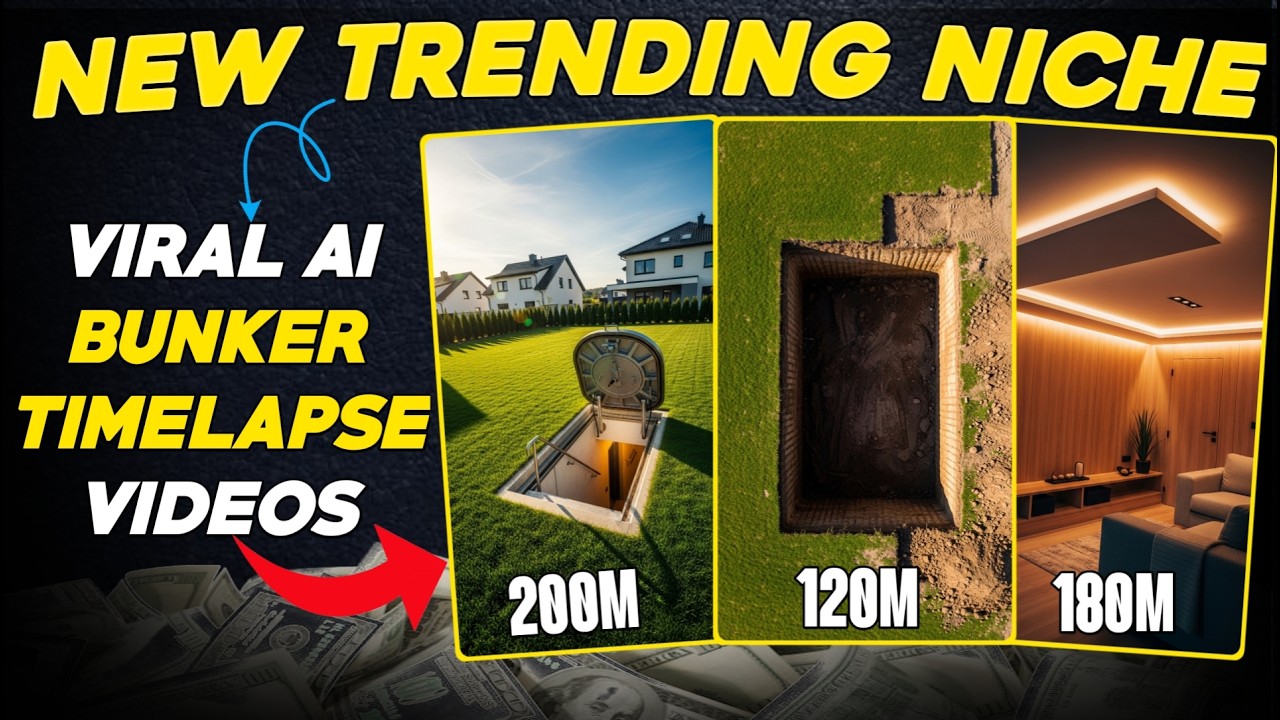 How To Create Viral AI Backyard Bunker Videos (100% FREE Full Course)