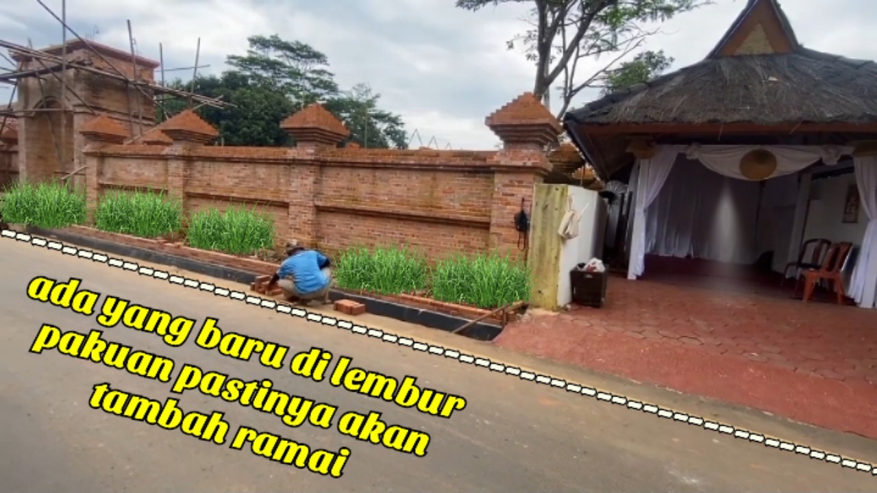 WADIDAUW‼️Ada Bangunan Baru Mirip Keraton di Lembur Pakuan Megah Pasti Bakal Tambah Ramai Pengunjung