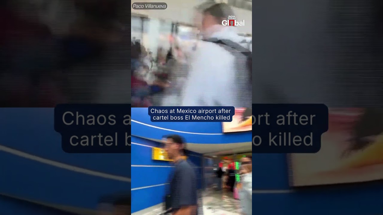 Panic at Guadalajara Airport, Mexico After El Mencho got Killed in Military Air Transfer Operation
