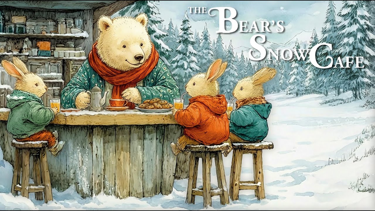 [Celtic Music] THE BEAR’S SNOW CAFE – Cozy Winter Gathering & Gentle Forest Music