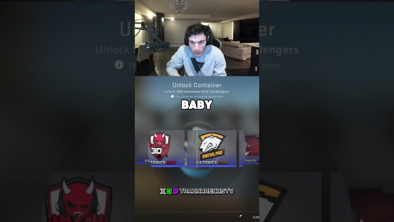 Чувак только что открыл кучу капсул Като 💀 💵 #trainwrecks #trainwreckstv #cs2 #cs2stickers #cs2skins