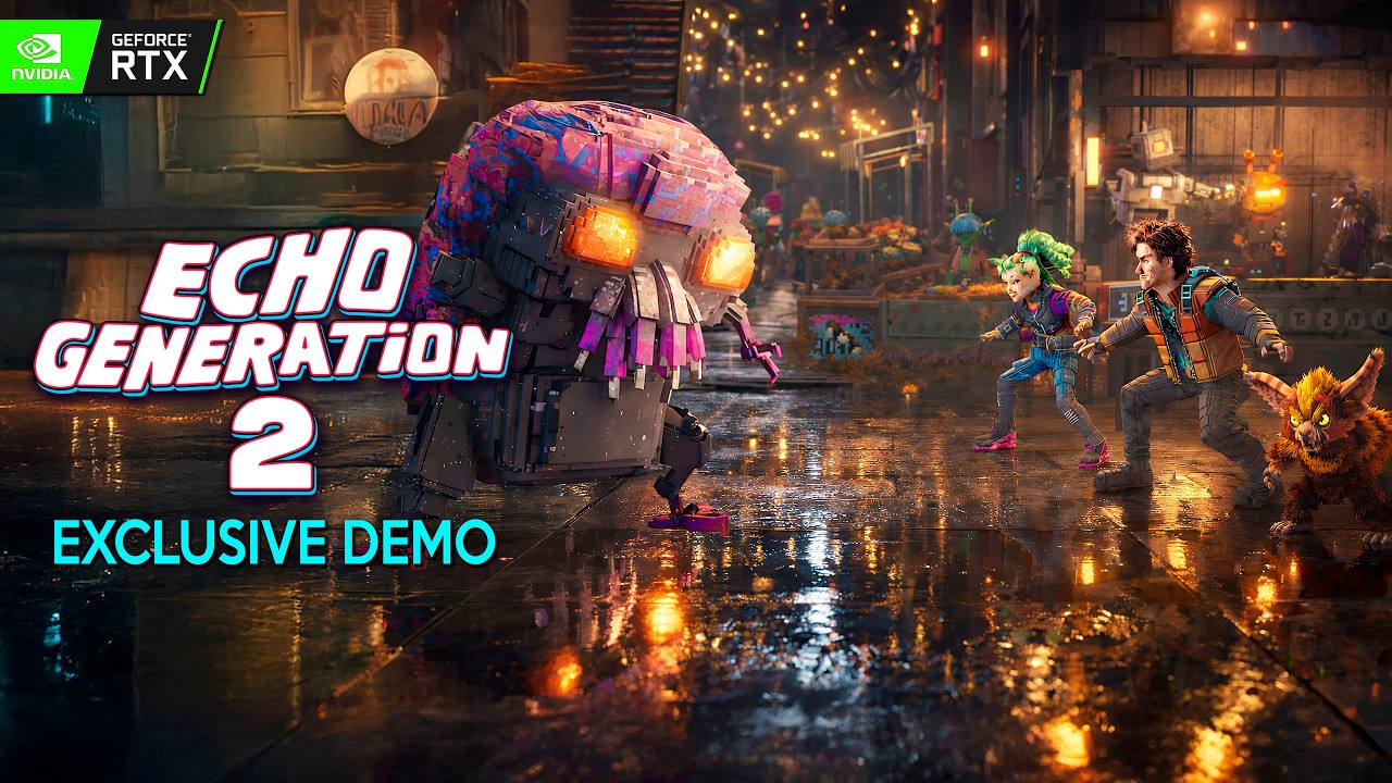ECHO GENERATION 2 First Gameplay Demo | Stranger Things VOXEL RPG with Clair Obscur Reactive Combat
