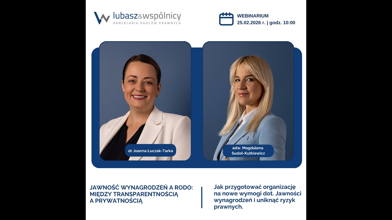 Jawność wynagrodzeń a RODO między transparentnością a prywatnością