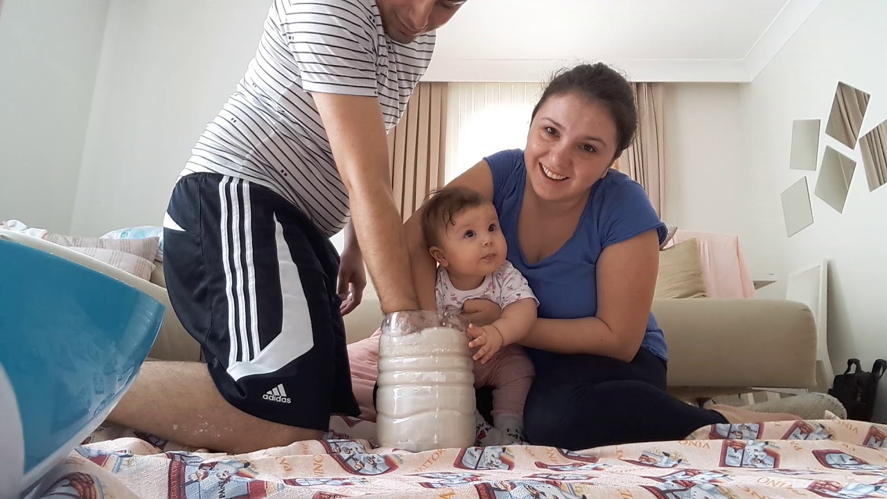 ESİLA ile EL HEYKELİ YAPMA ÇABAMIZ (BEBEK EL HEYKELİ YAPIMI)