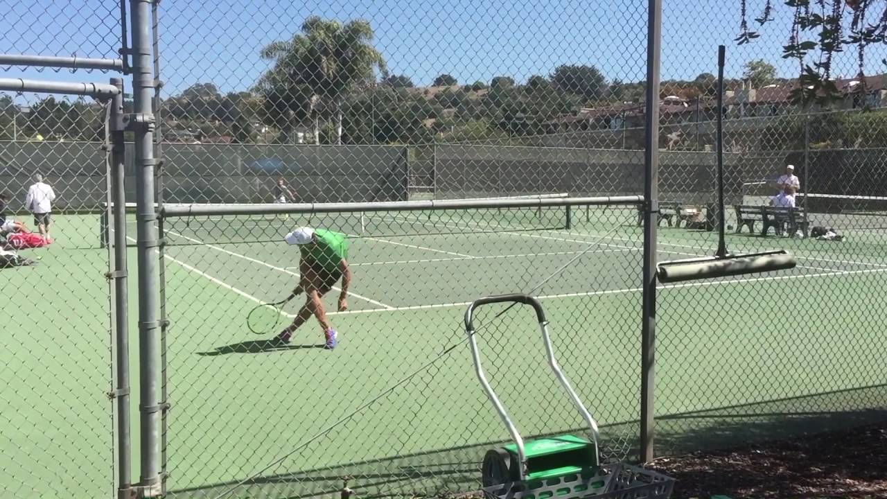 Ernesto Escobedo Practice 2016 Aptos Challenger