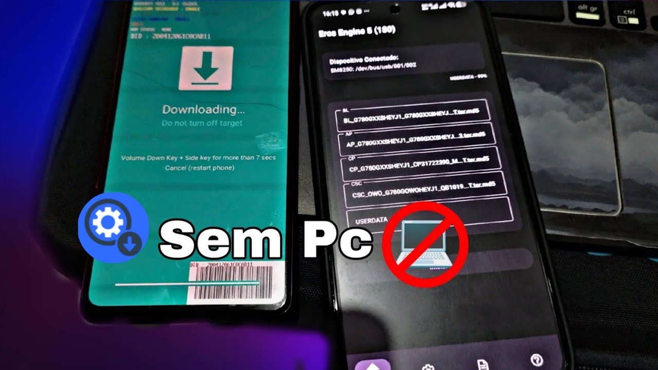 Instalar Stock Rom em Samsung sem computador | Guia completo