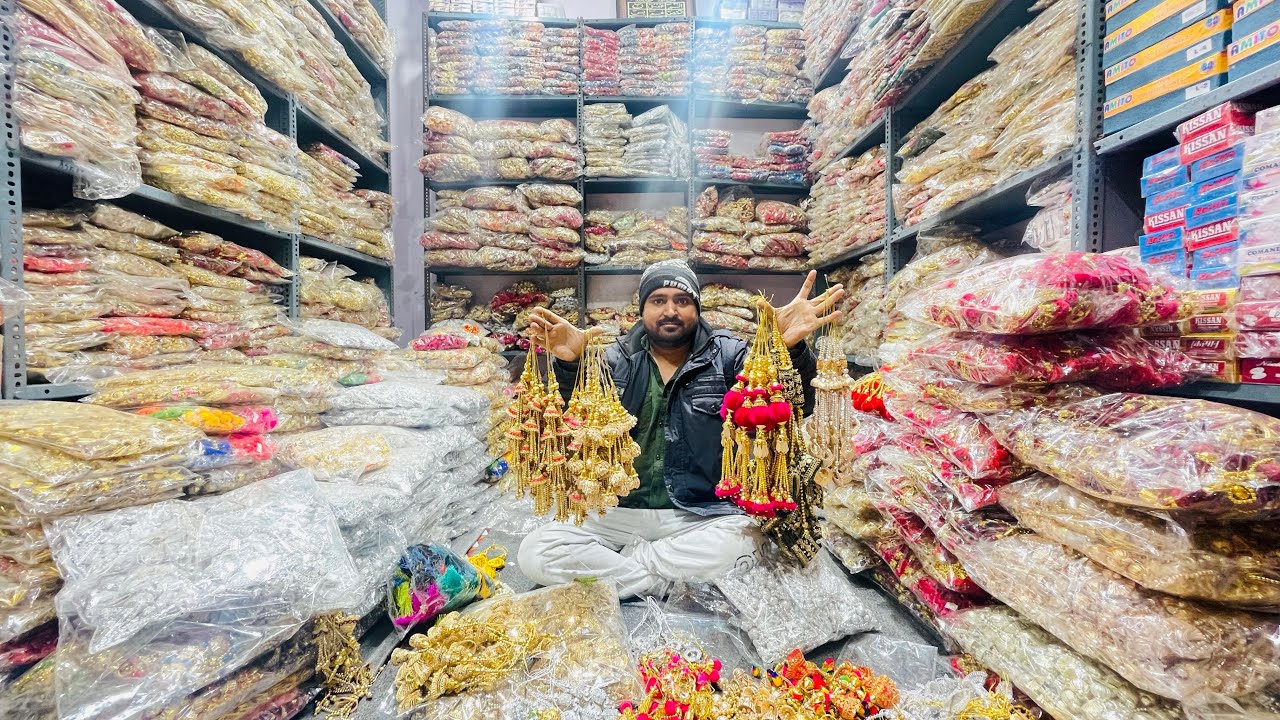 फैंसी लटकन लैस 1₹ से शुरू इससे सस्ता कही नहीं मिलेगा Fancy Latkan Manufacturer In Delhi Sadar Bazar