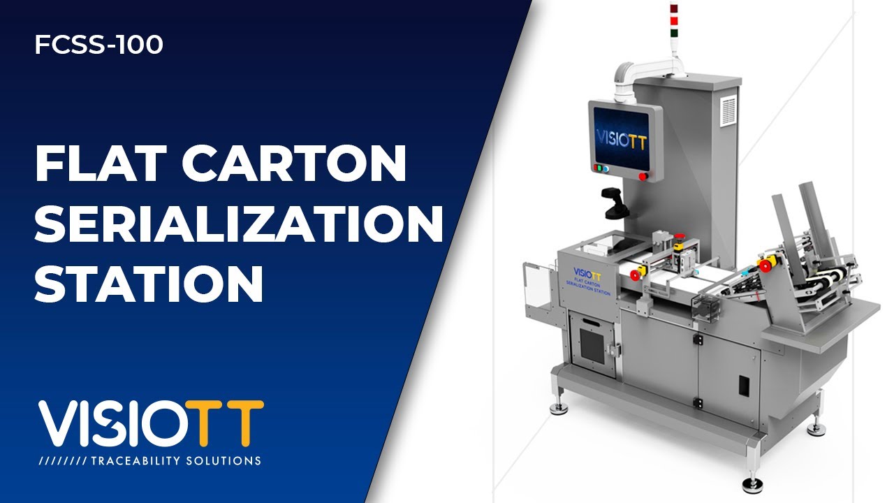 FCSS 100 Flat Carton Serialization Station
