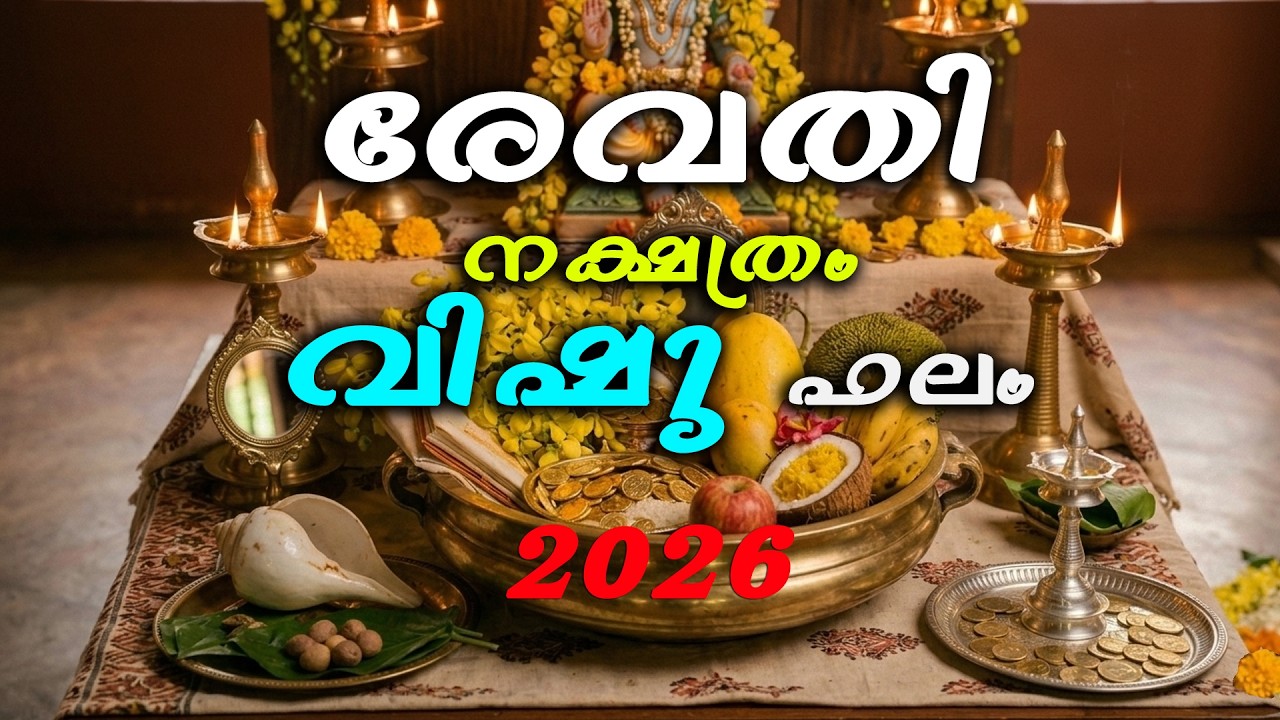 രേവതി നക്ഷത്രം 2026 വിഷു ഫലം