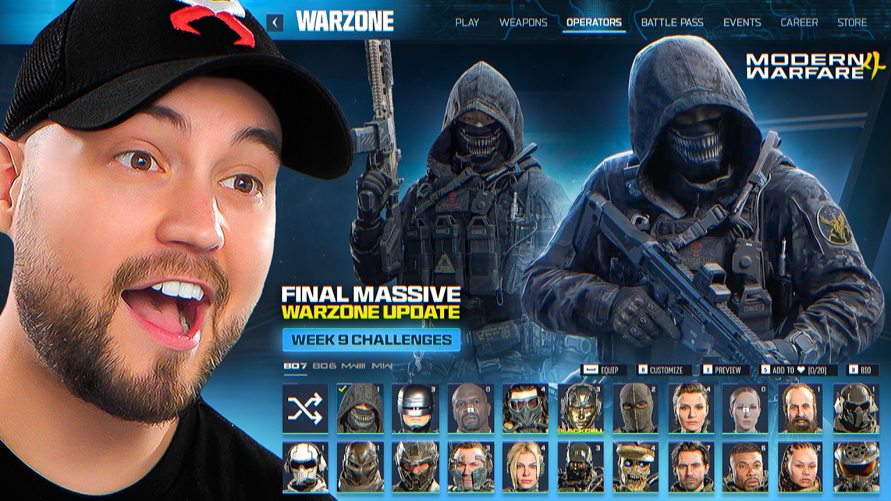 Warzone's NEW MW4 UPDATE is finally LIVE! (BO7 WZ)