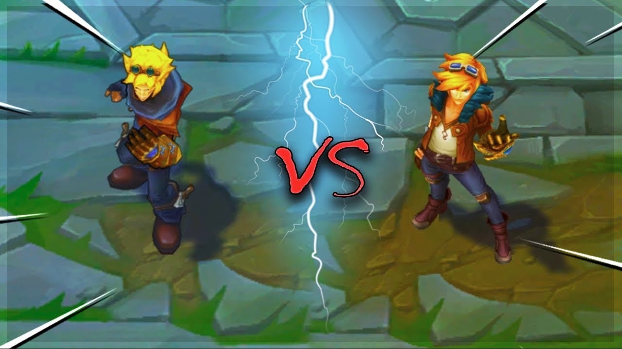 EZREAL ALL SKINS Old VS New Comparison Rework - League of Legends