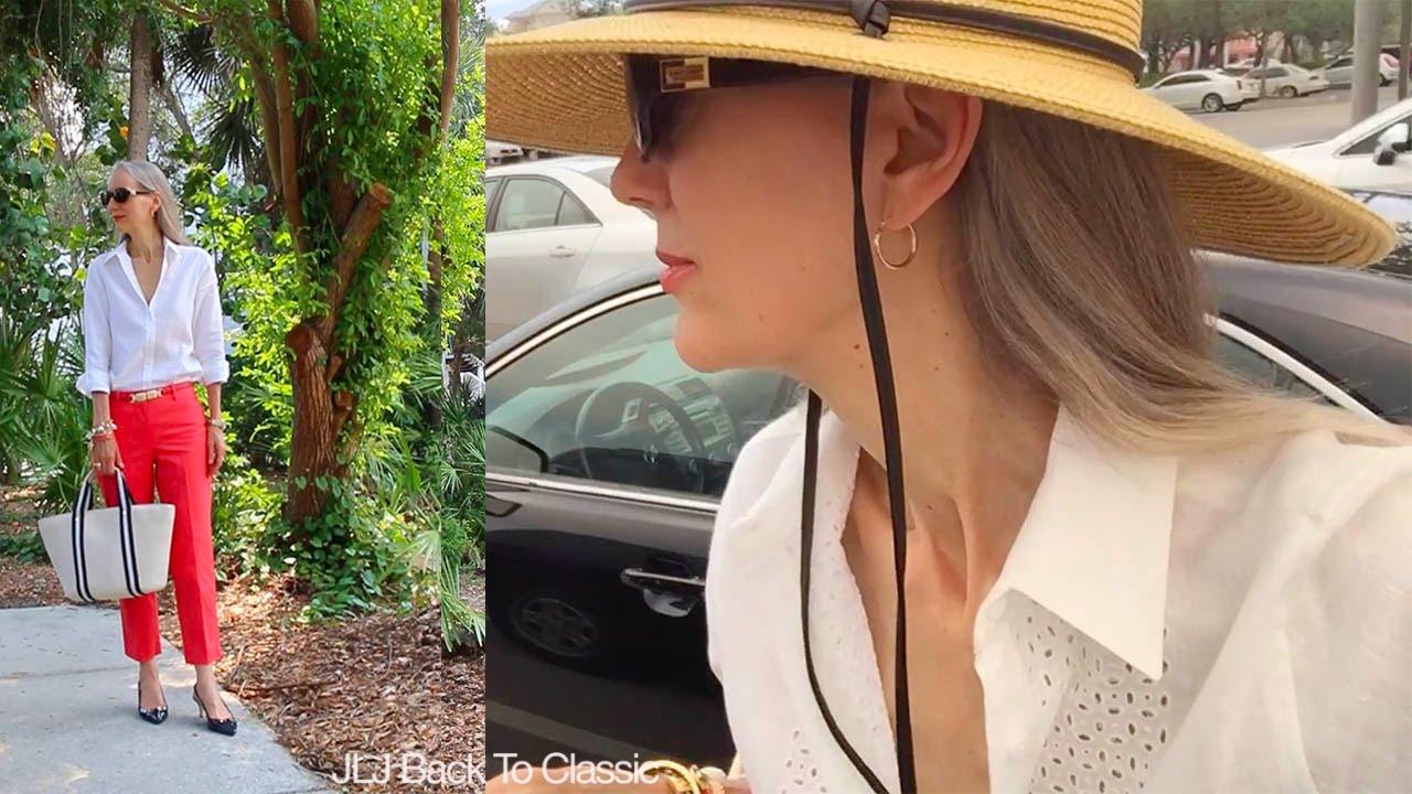 Vlog--Lunch Grain de Cafe, Shopping Whole Foods; My OOTD / Classic Fashion, Style Over 40, 50