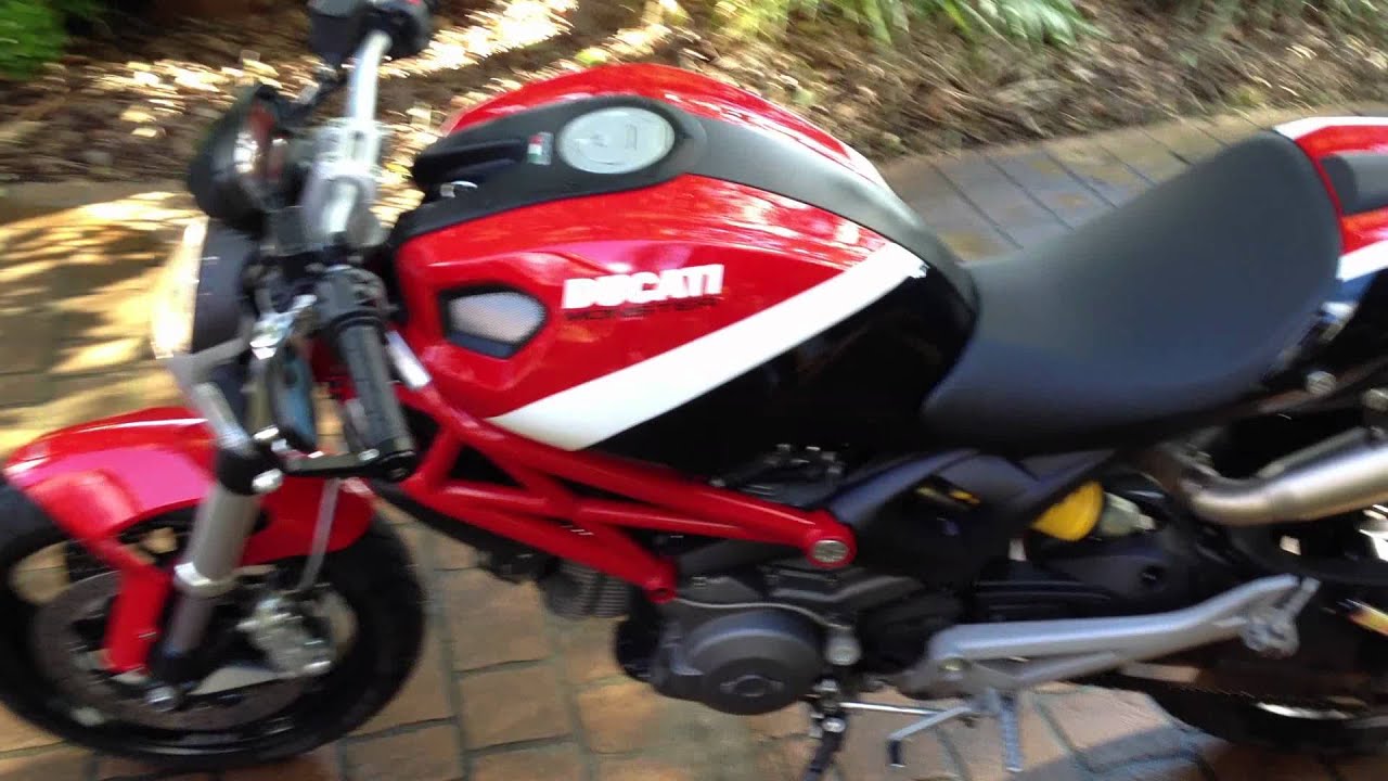 Ducati Monster 659 with LeoVince GP Exhaust