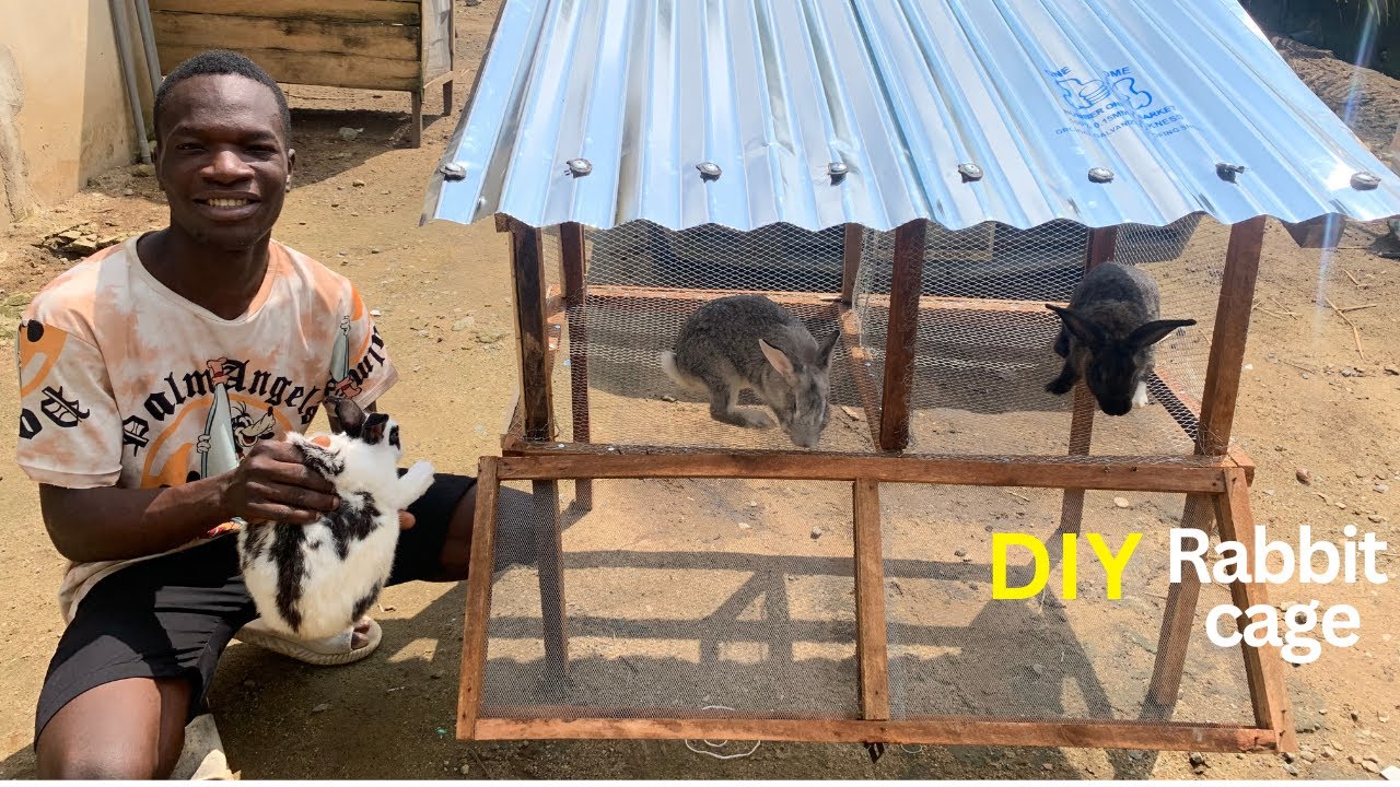 How to make easy rabbit cage by yourself