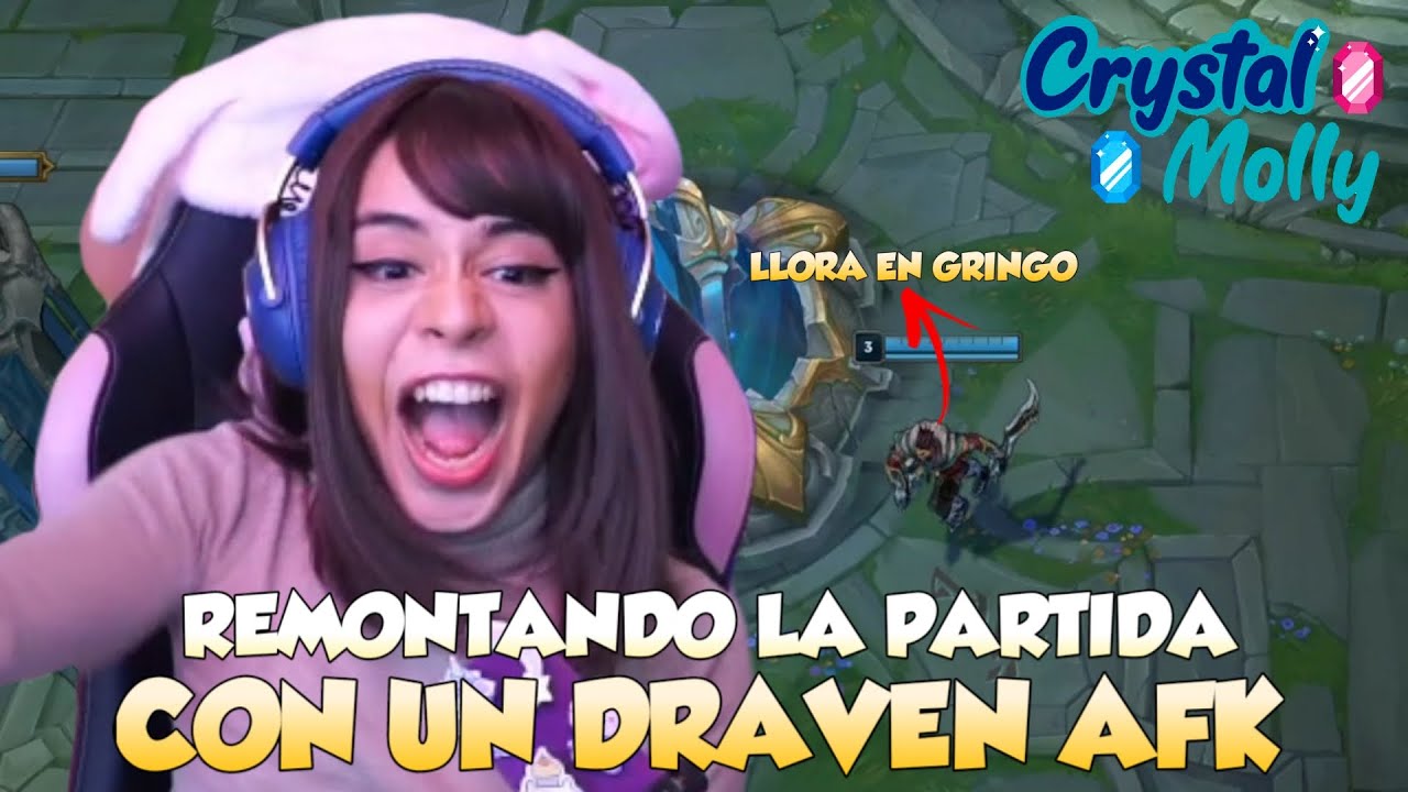 REMONTANDO la partida con un AFK 💅😈 : League of Legends 💜