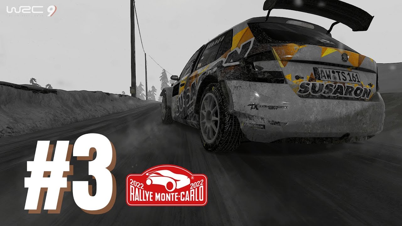 WRC 9 terceiro episódio Monte Carlo