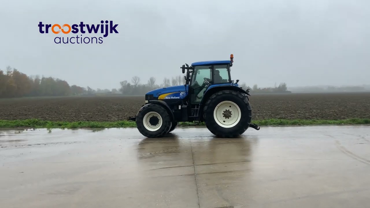 New Holland TM175 tractor-auction 43365-10