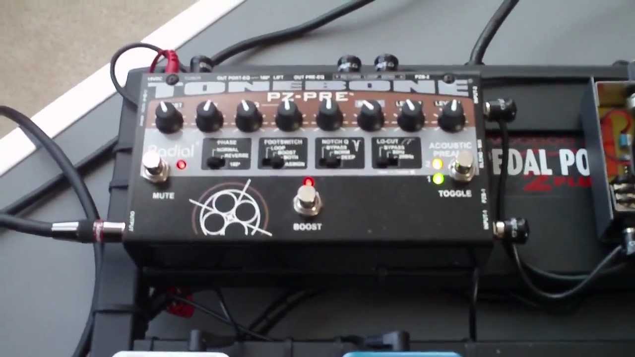 Acoustic Pedal Board Update