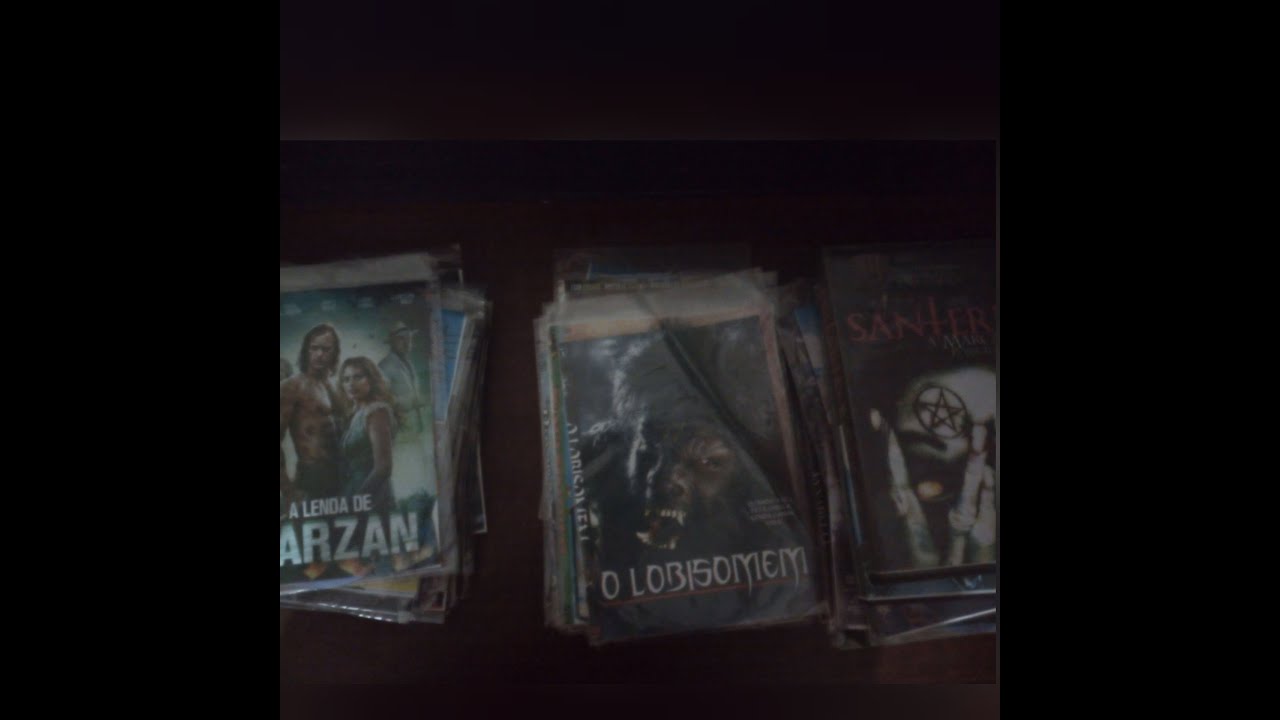 Minha coleção de dvds piratas ( part 1)