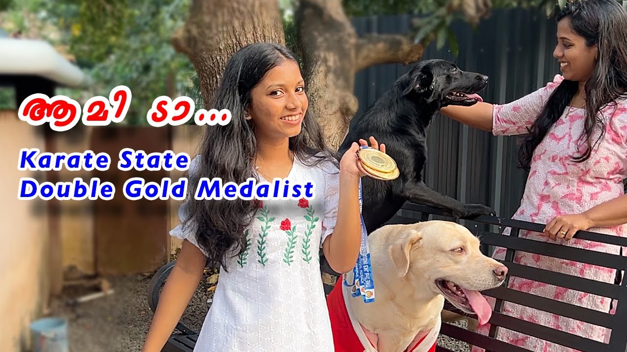 ആമിയ്ക്ക് കരാട്ടെ DOUBLE Gold Medal 🏅🎅 Christmas Dress collections :