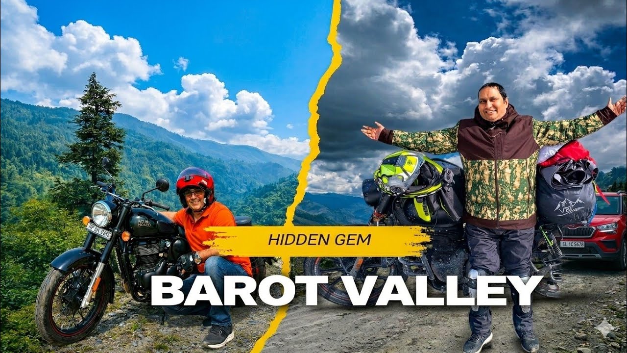Ye Jagah Himachal Mein Hidden Hai 😱 | Places to visit in barot valley | Throttle Rider85