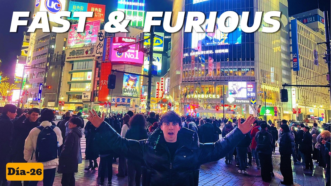 noche de LOCURA en SHIBUYA: Coches + WAGYU Vlog 26