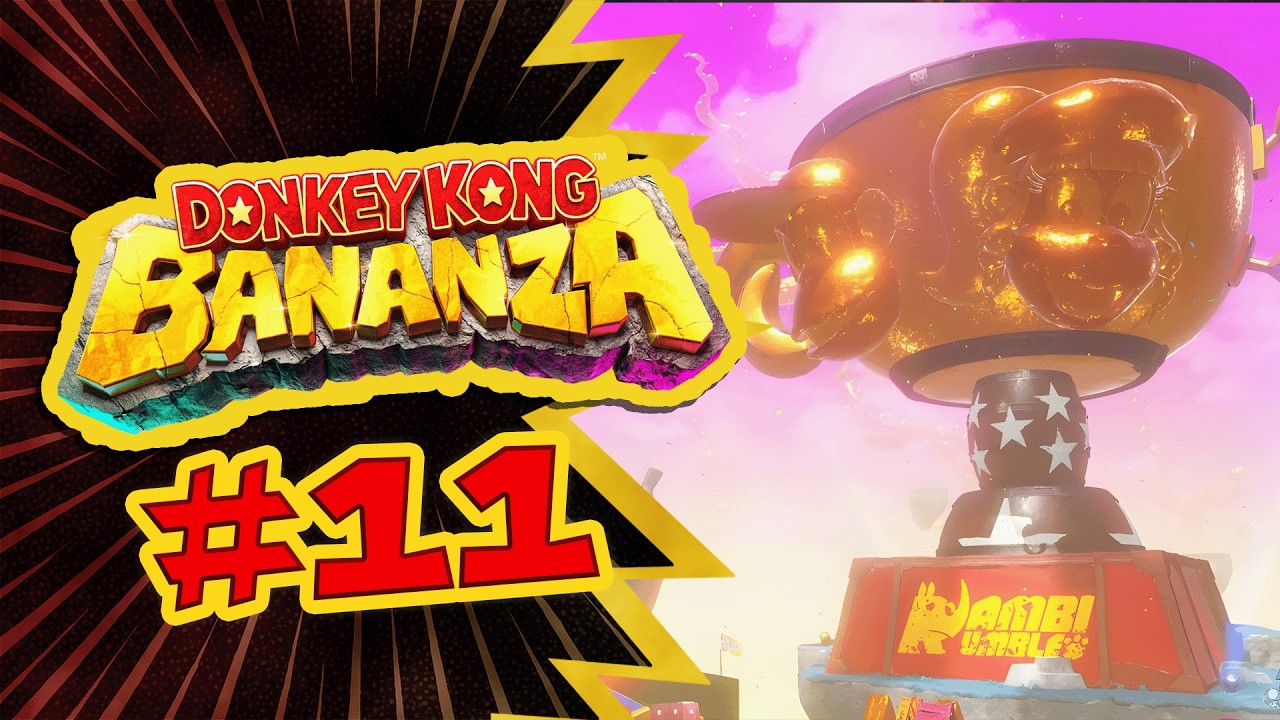 🟡 Donkey Kong Bananza [DUBLADO] #11 - CAMADA DO CIRCUITO