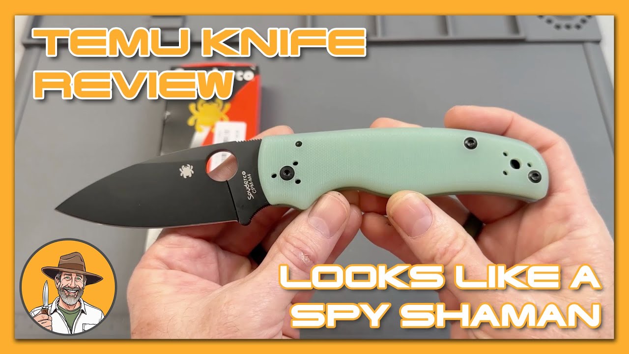 A Knife From Temu That Looks Like A SPY Shaman