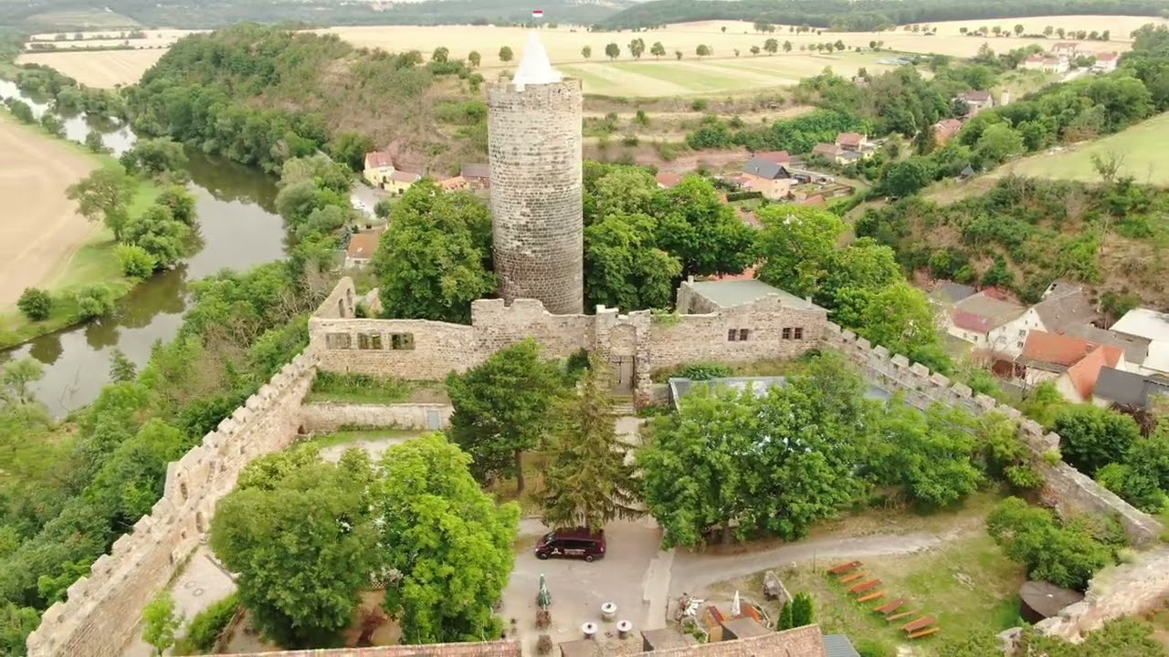 Burg Schönburg Saale 15 .7. 2022  4k