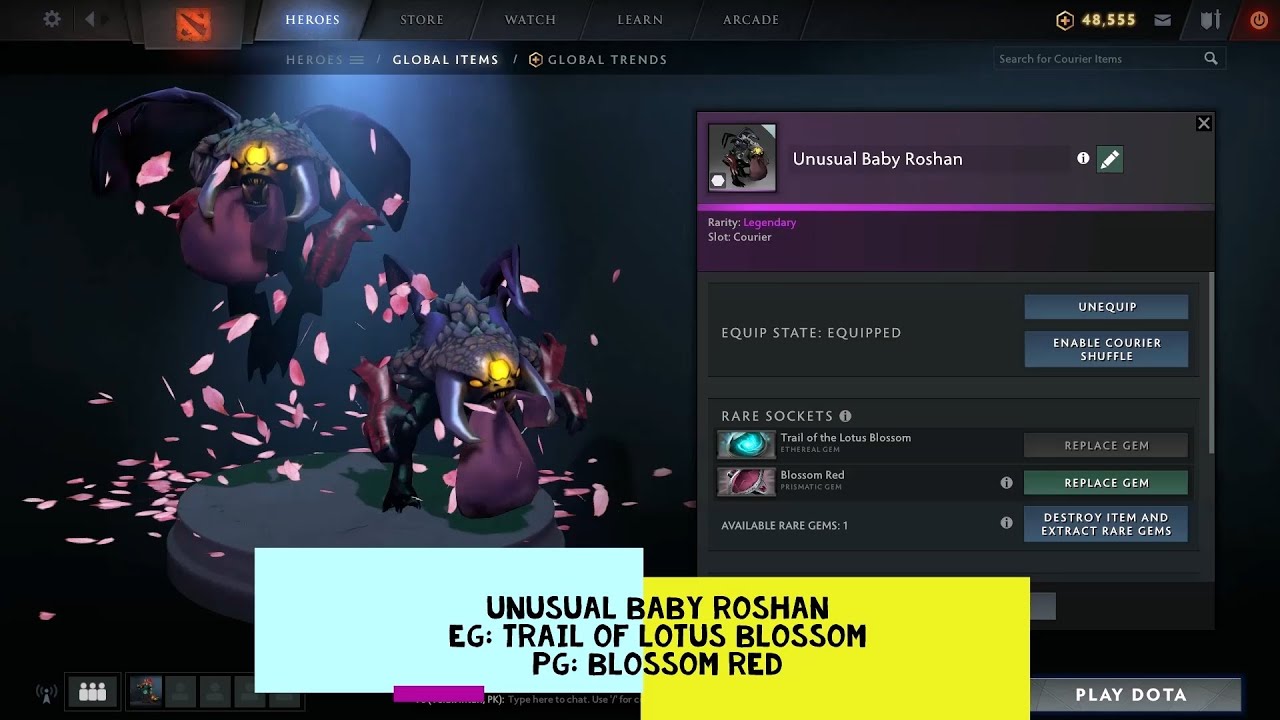 Unusual Baby Roshan - Trail of Lotus Blossom