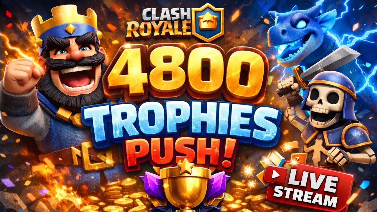 Clash Royale Live | Perfect Defense Challenge 🛡️ | Road to 7000 Trophies 🏆