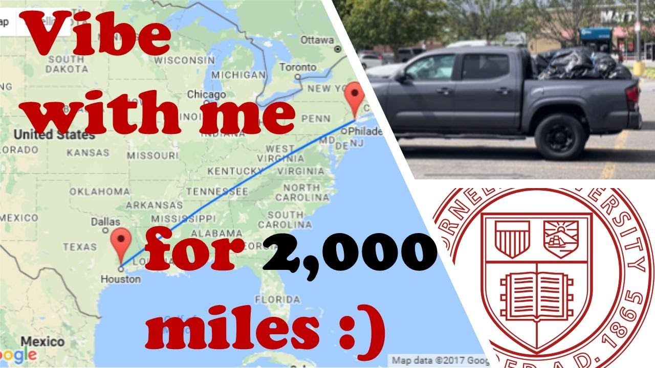 CORNELL ROAD TRIP VLOG | Moving to Ithaca, NY