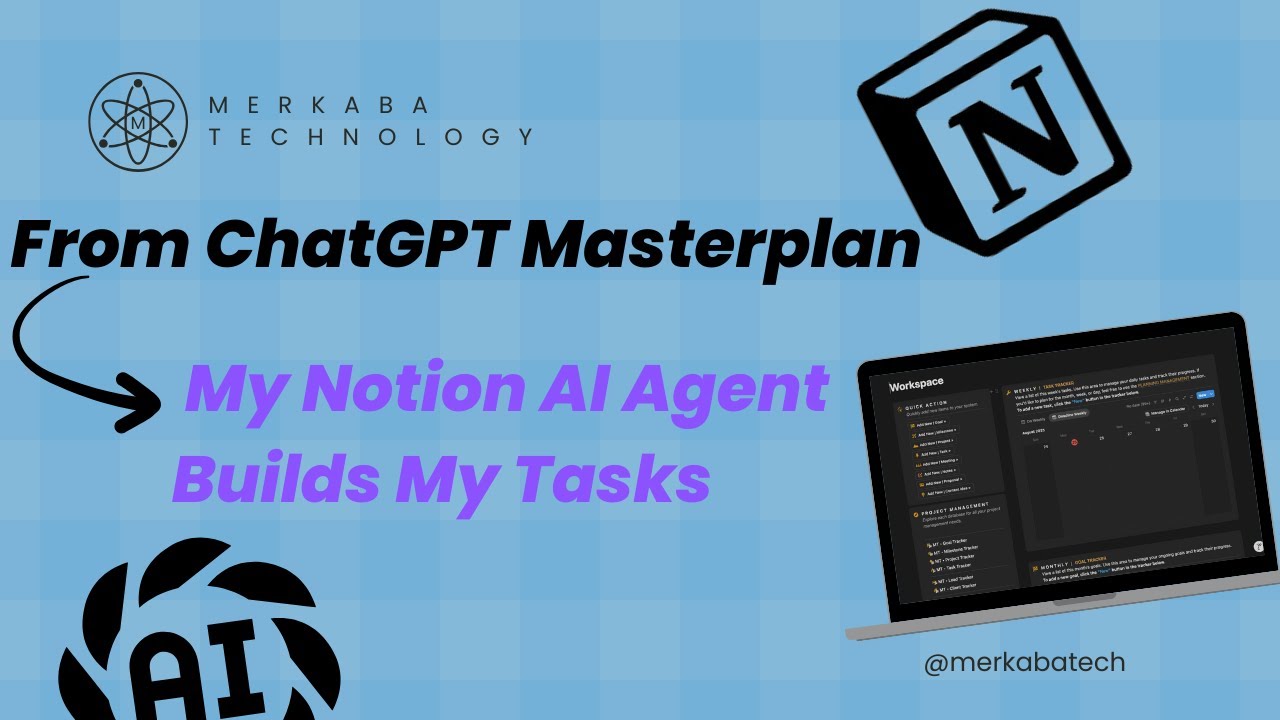 From ChatGPT Masterplan → My Notion AI Agent Builds My Tasks