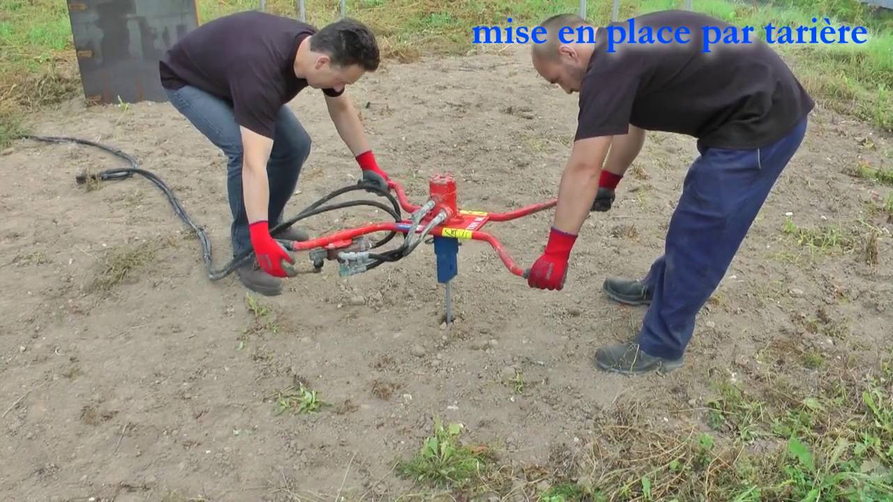 Ancrest - solution d'ancrage pour le palissage de vigne et l'agriculture
