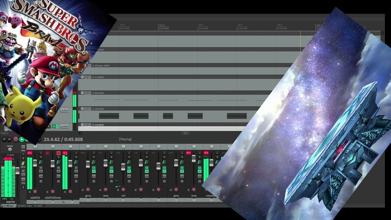 super smash bros brawl ssbb final destination ost reaper daw