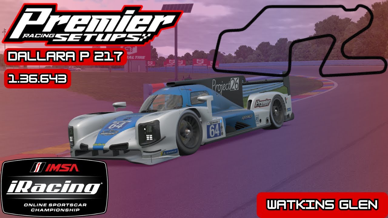 iRacing Hotlap and Track Guide | Dallara P 217 @ Watkins Glen | IMSA | S26W7