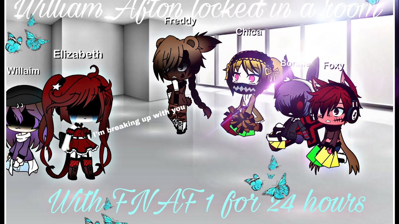 FNAF 1 and Willam Afton stuck in a room for 24 hours