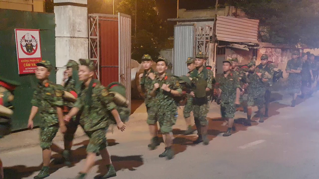 Sinh viên học viện hậu cần