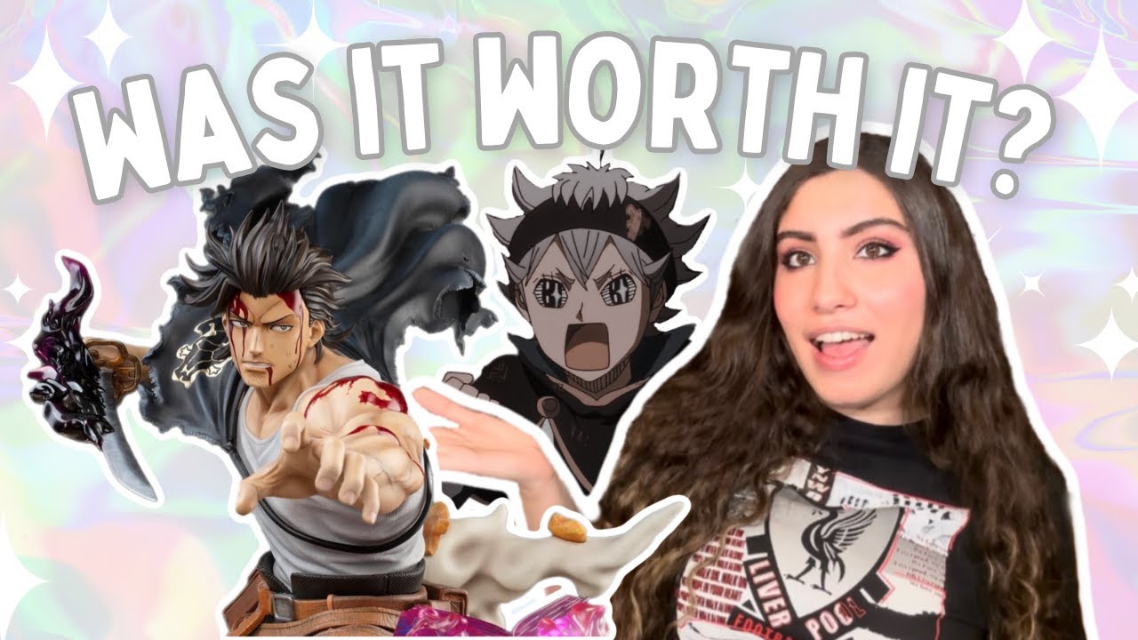 Unboxing a $600 Black Clover Resin Statue! - Vlad Collectibles :D