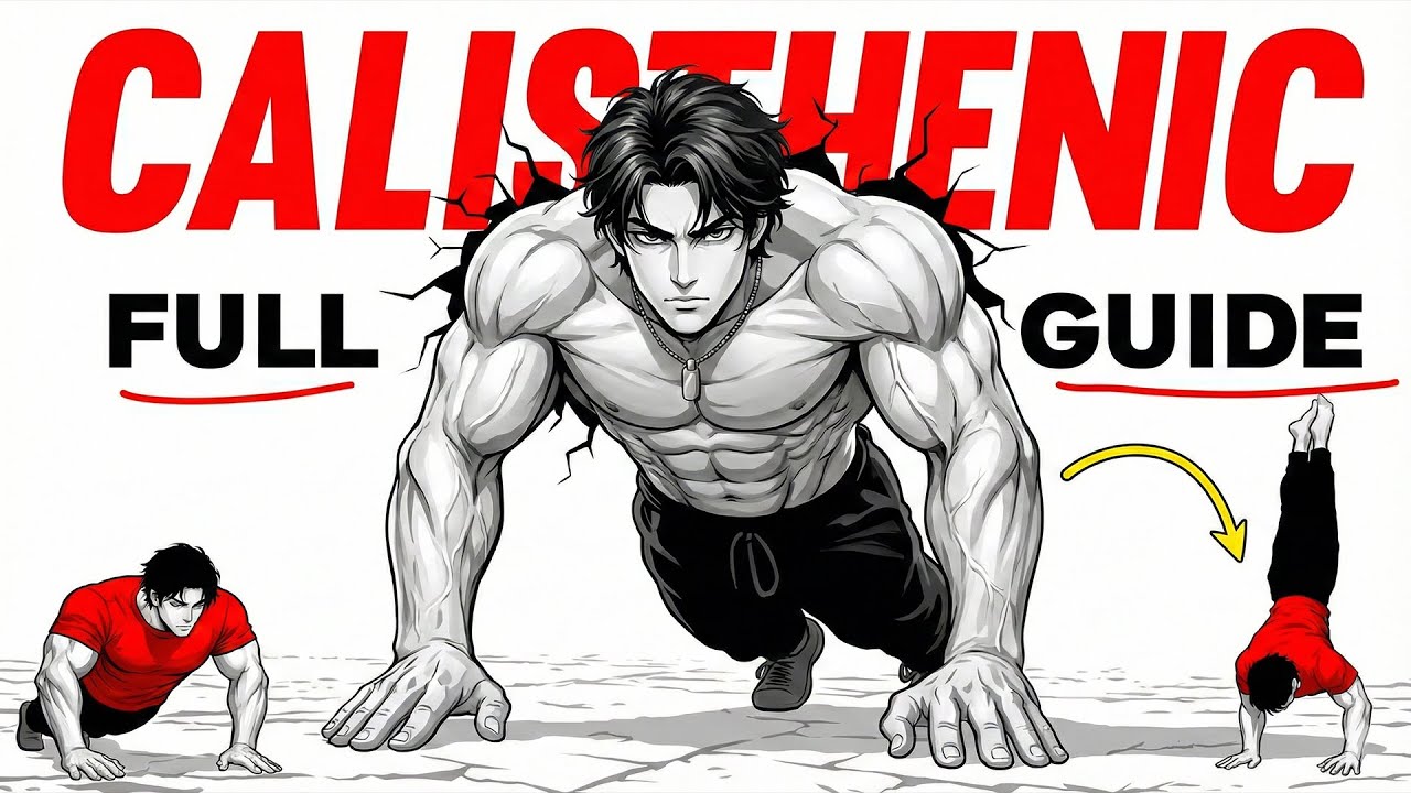 CALISTHENICS Full Roadmap | Build That ANIME PHYSIQUE Fast (60-Day Plan)