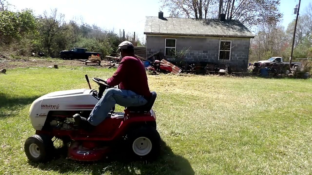 Mowing the Back Yard @CKFIREWOOD