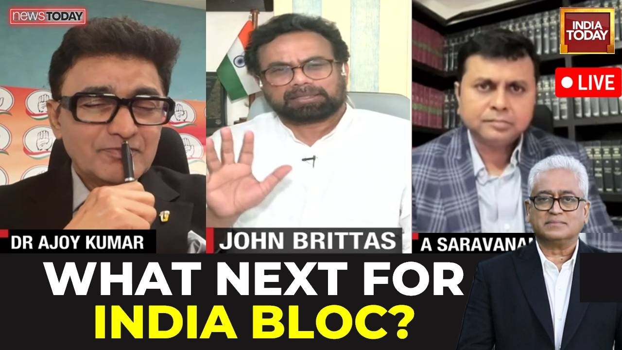 Rajdeep Sardesai LIVE: INDIA Alliance In Crisis? Do Allies Accept Congress' Leadership? | NewsToday