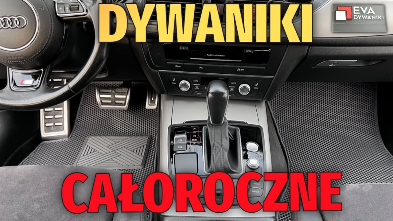 Montujemy EVA Dywaniki w Audi A6 C7 (całoroczna ochrona)