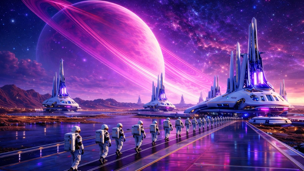 10,000 Years Ahead of Humanity | Ultra-Futuristic AI Film in 16K